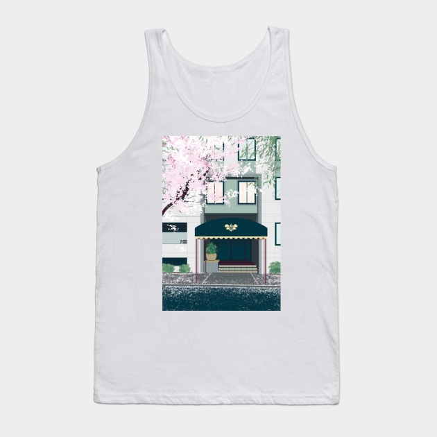 Spring Rain II Tank Top by Nathan Watkins Design